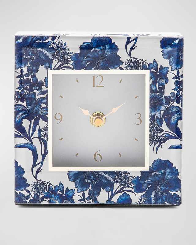 Royal English Garden Clock